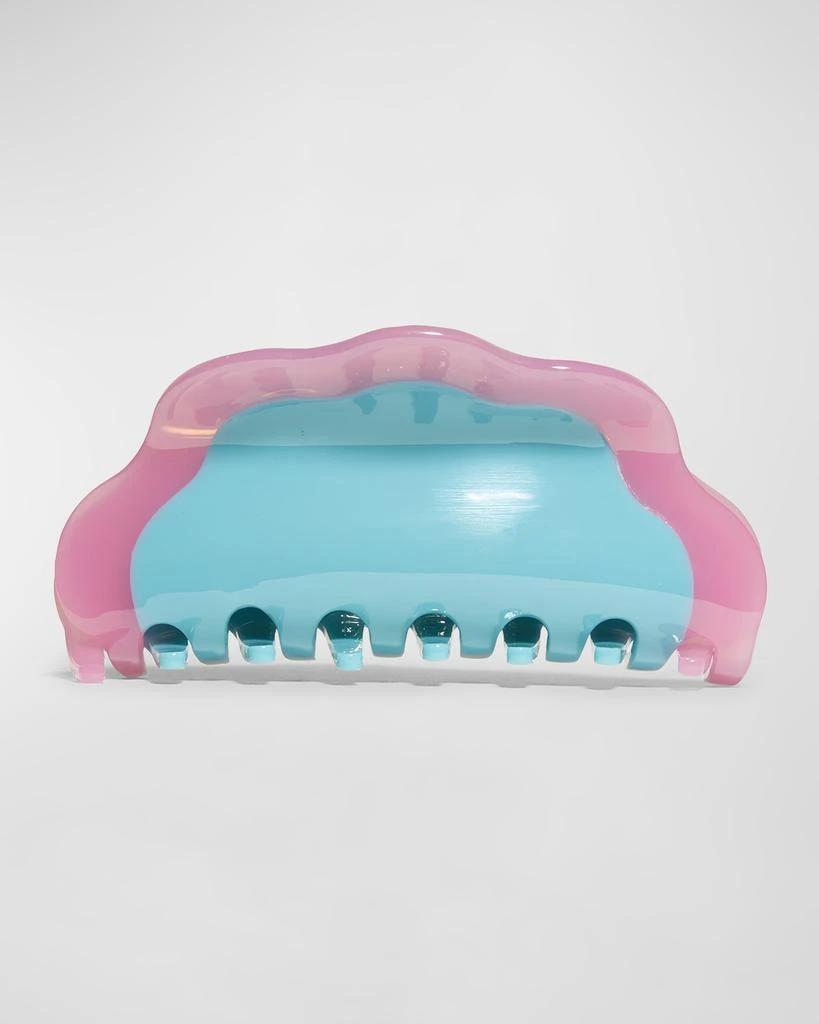 Lele Sadoughi Cloud Two-Tone Claw Clip 1