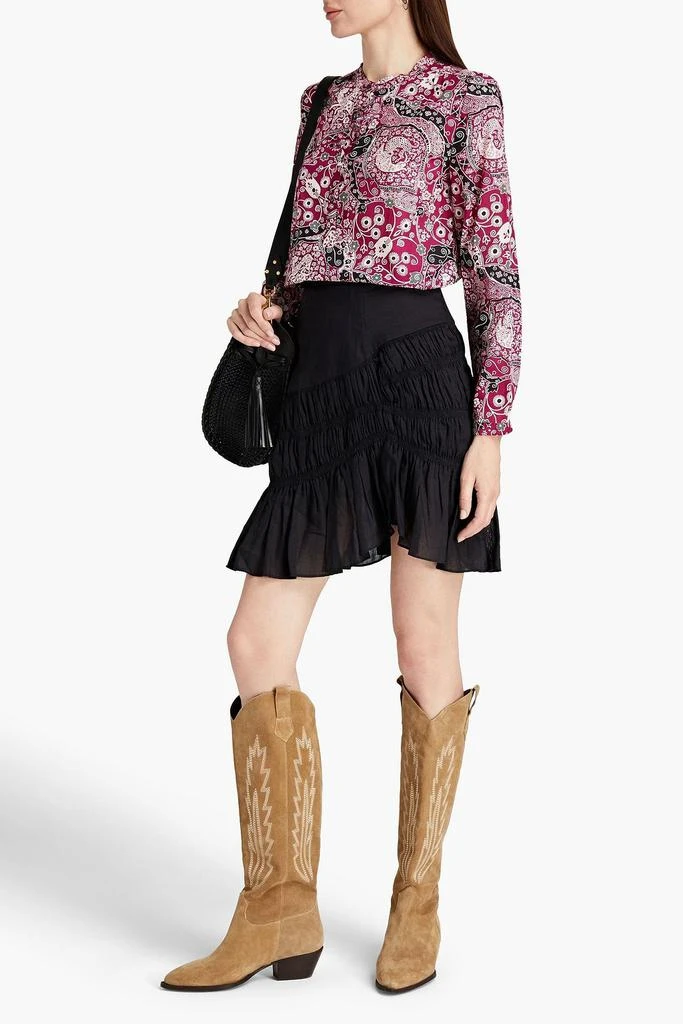 Isabel Marant Étoile Maria printed cotton-mousseline blouse 2