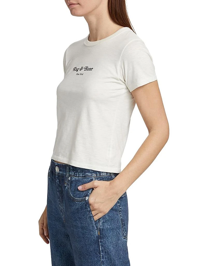 Rag & Bone Mini Script Logo T-Shirt 4