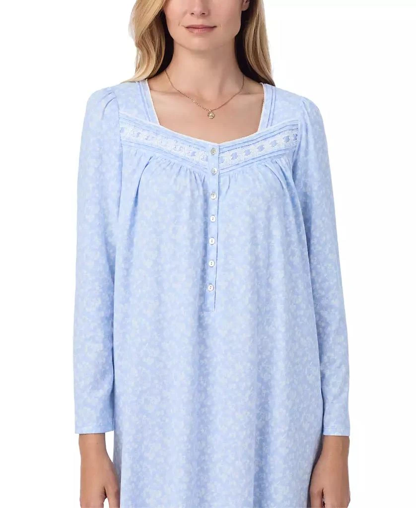 Eileen West Women's Cotton Floral Ruffled Nightgown 3
