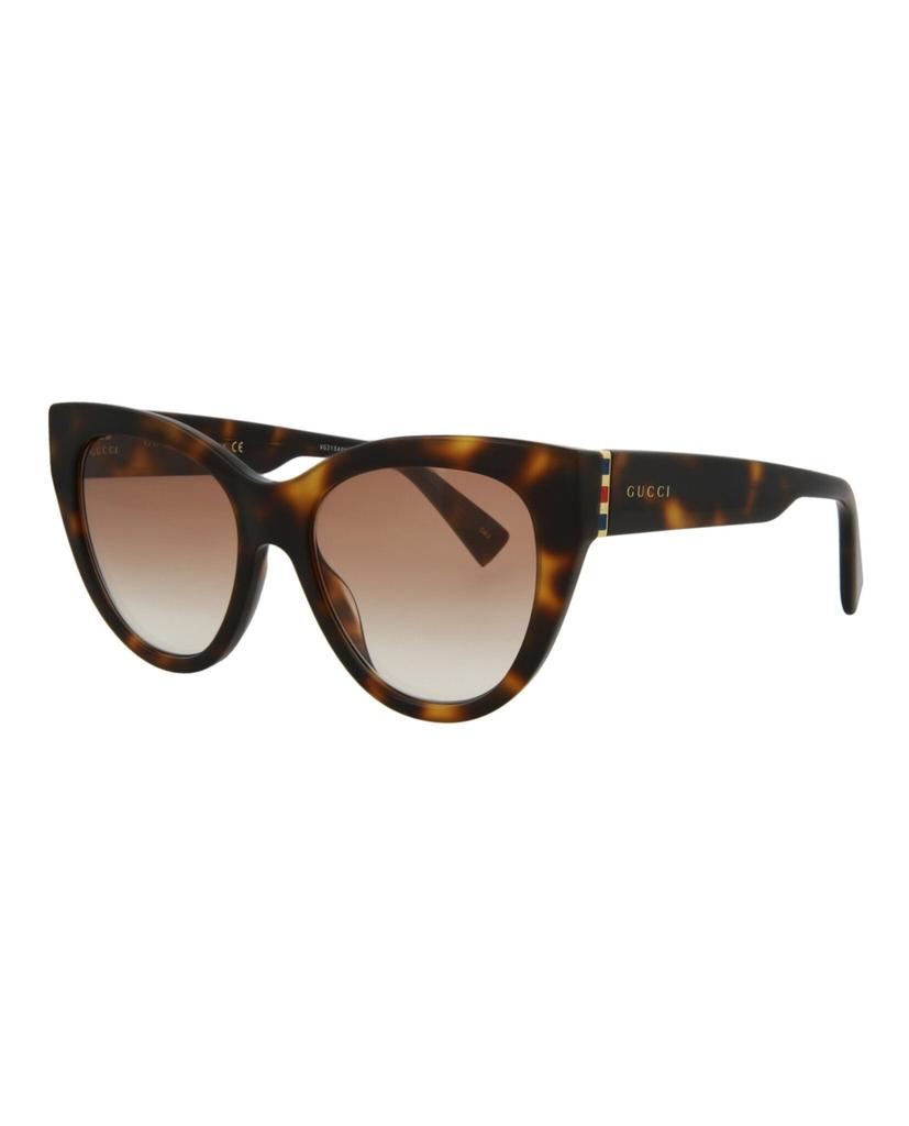 Gucci Cat Eye-Frame Acetate Sunglasses
