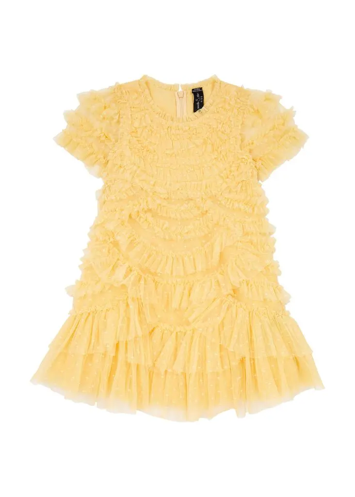 Needle & Thread KIDS Marilla ruffled tulle dress (3-10 years) 1