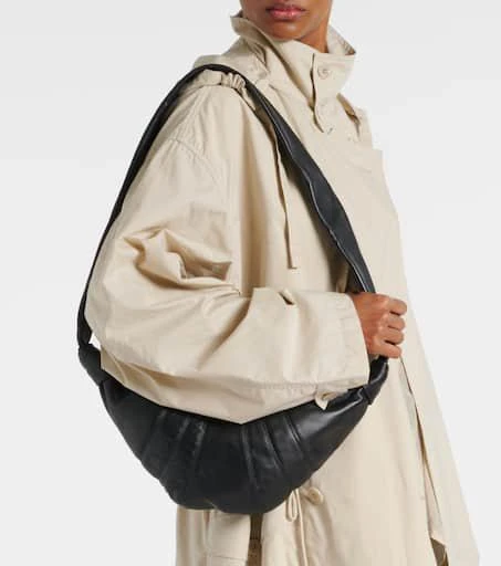 Lemaire Croissant Small leather shoulder bag 2