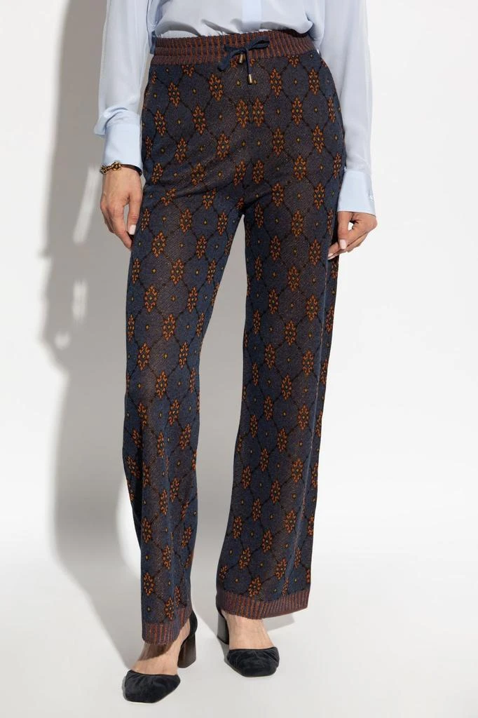 ETRO Etro Tie-Inspired Motif Jogging Trousers 2