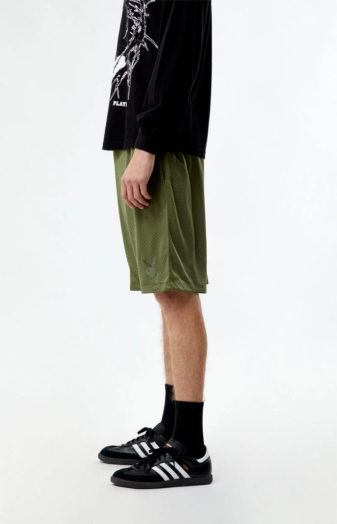 Playboy By PacSun Logo Mesh Shorts 3
