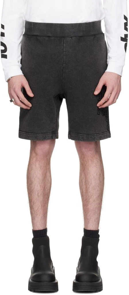 1017 ALYX 9SM Black Cross Shorts 1