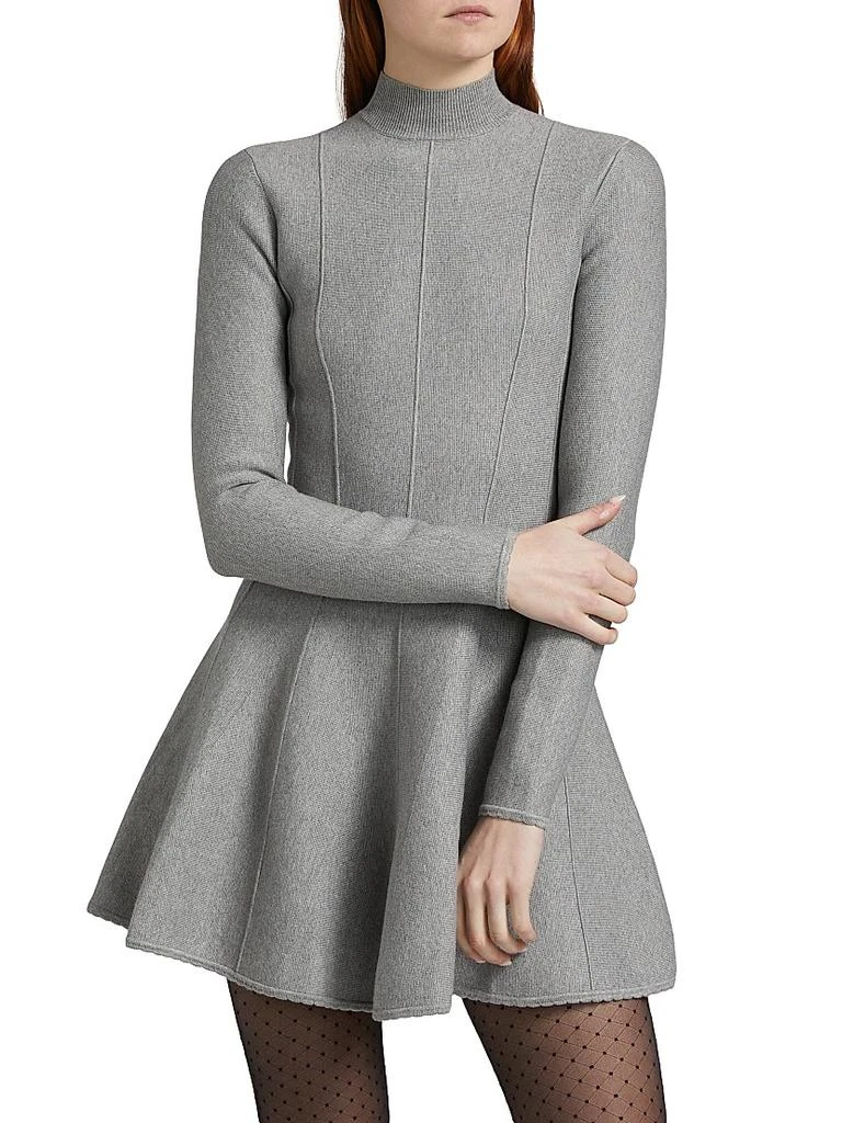 Fleur du Mal Corset Long-Sleeve Minidress 3