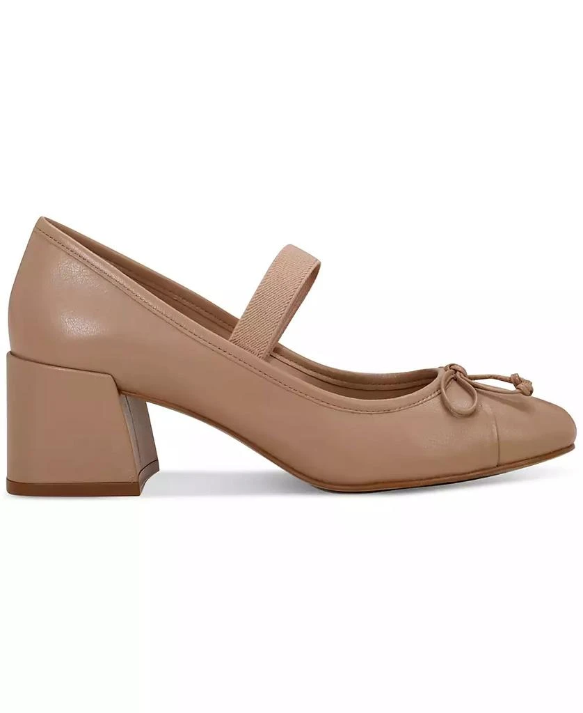 Vince Camuto Women's Melodie Block-Heel Mary Jane Ballet Pumps 2