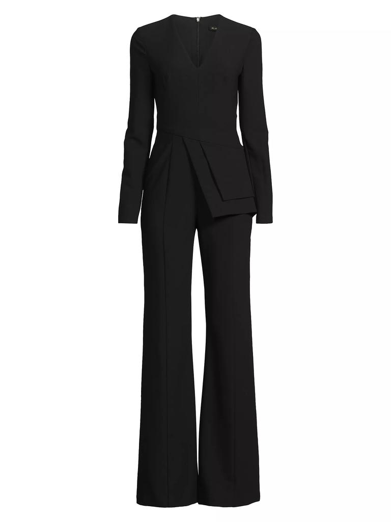 Black Halo Sinclair Skirted V-Neck Jumpsuit