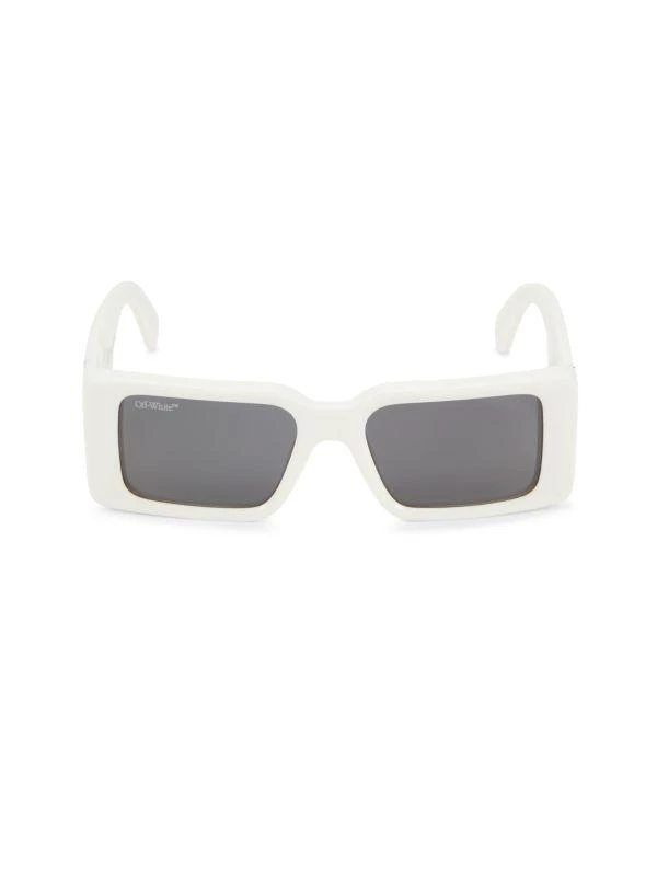 NEW OFF-WHITE SUNGLASSES WHITE UNISEX EYEWEAR OFF-WHITE OERI097 MILANO 0107 Off-White-Milano-Marble-  main image 4