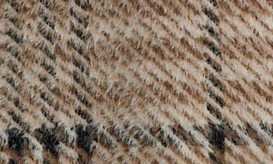 NVLT Eyelash Bold Check Longline Coat 6