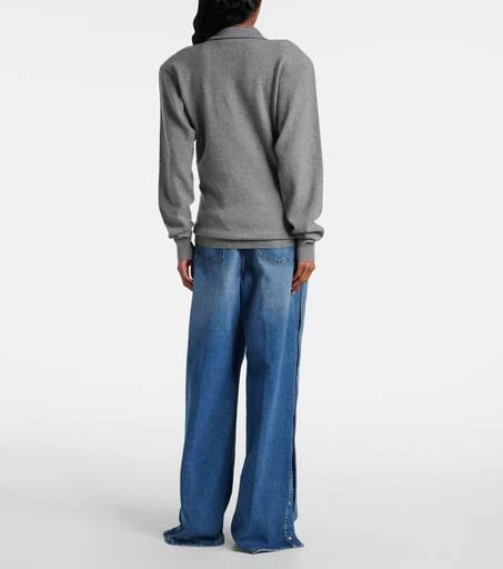 Stella McCartney Cashmere and wool polo sweater 3