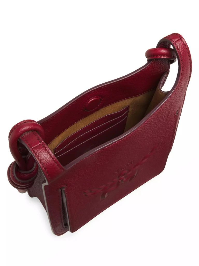 MCM Mini Himmel Leather Hobo Bag 4