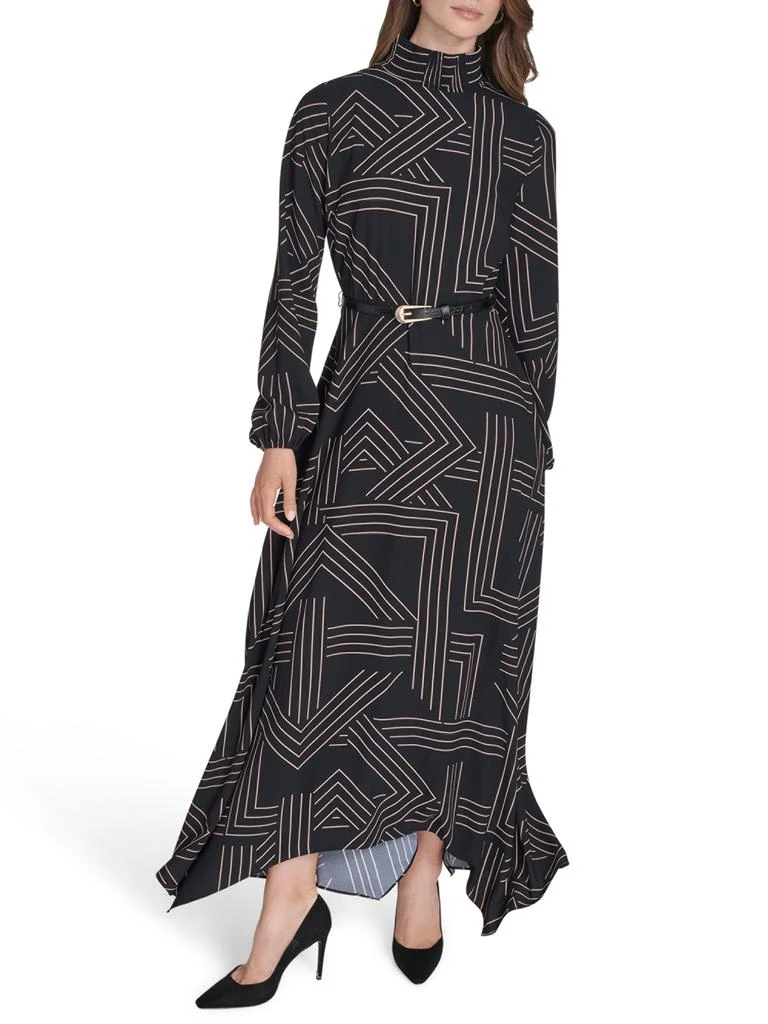 chinese dress ladies Olivia Gown In Crepe  Halston