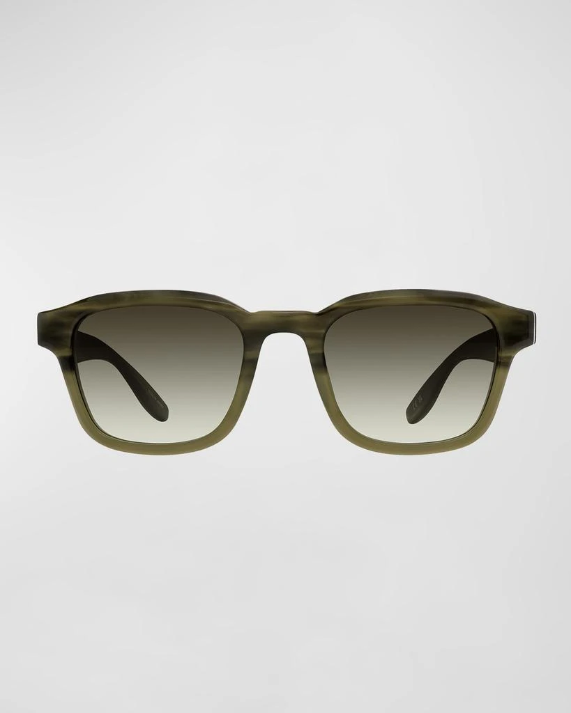 Barton Perreira Men's Winton Acetate Square Sunglasses 3