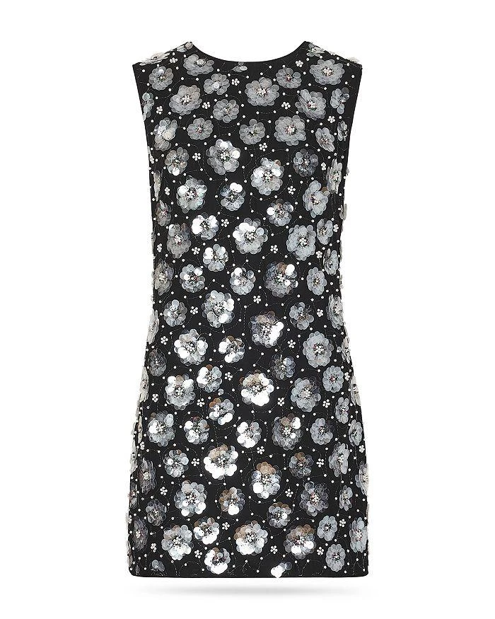 Milly Ivette Fleur Paillette Shift Dress 3