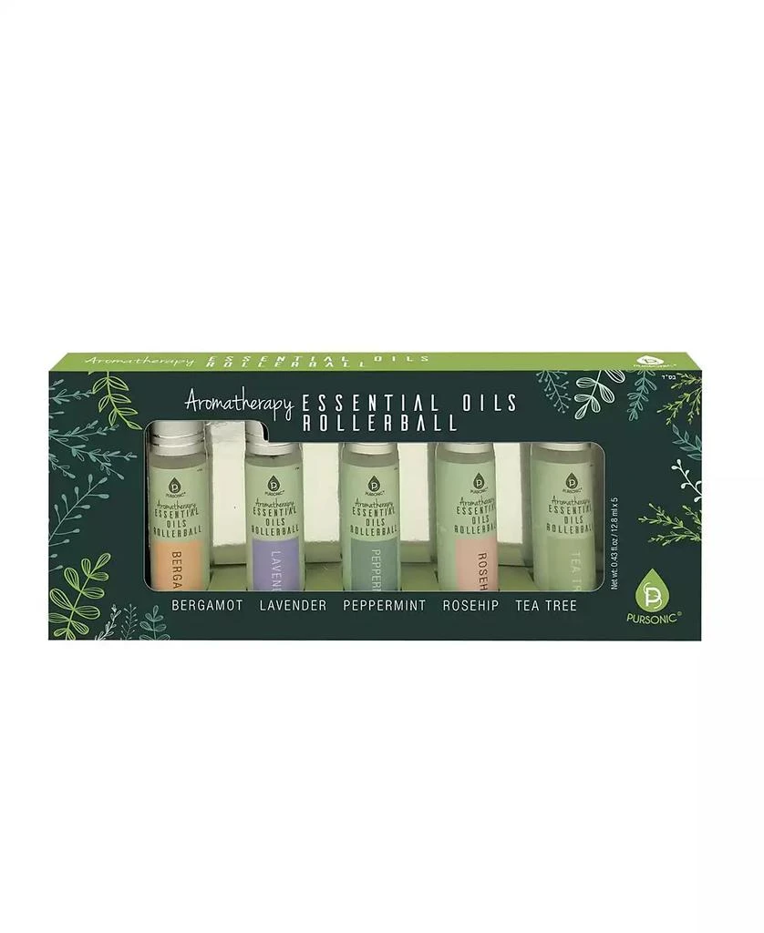 PURSONIC Aromatherapy Essential Oils Rollerballs