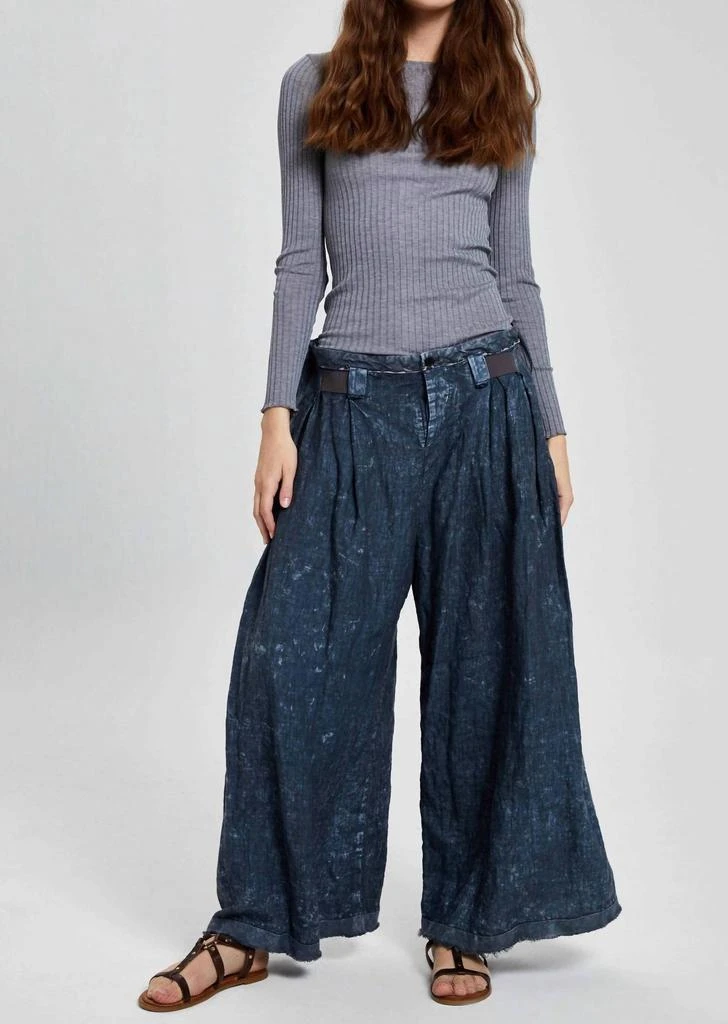 Umit Unal Umit Unal - Linen Wide Leg Pants