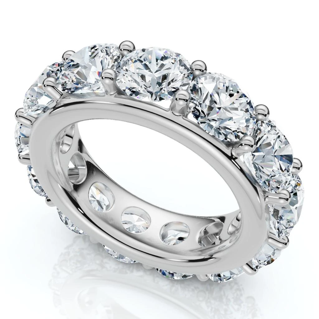 Pompeii3 13Ct Diamond Eternity Ring in 14k Gold or Platinum Lab Grown 3