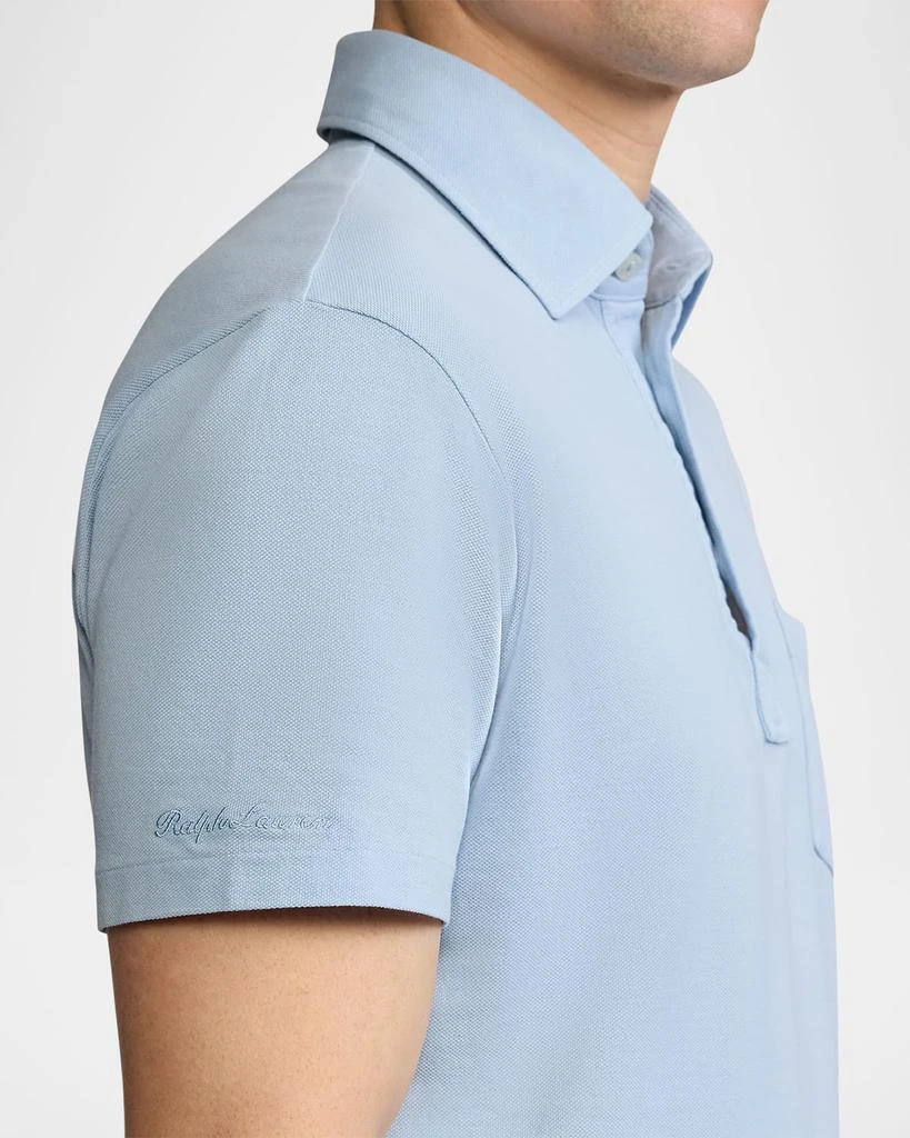 Ralph Lauren Men's Custom Slim Pique Polo Shirt 5