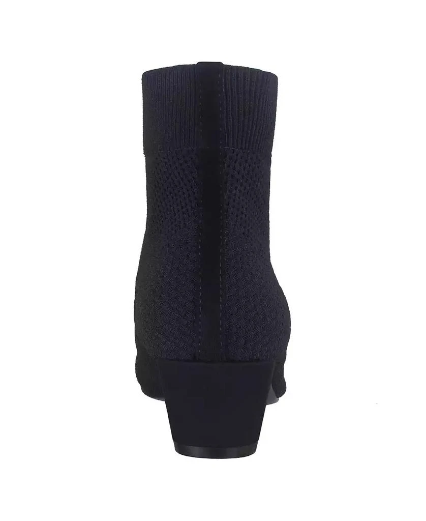 Impo Women's Godina Kitten Heel Stretch Knit Ankle Booties 3