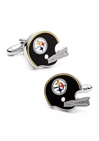 Cufflinks Inc. Retro Pittsburgh Steelers Helmet Cufflinks