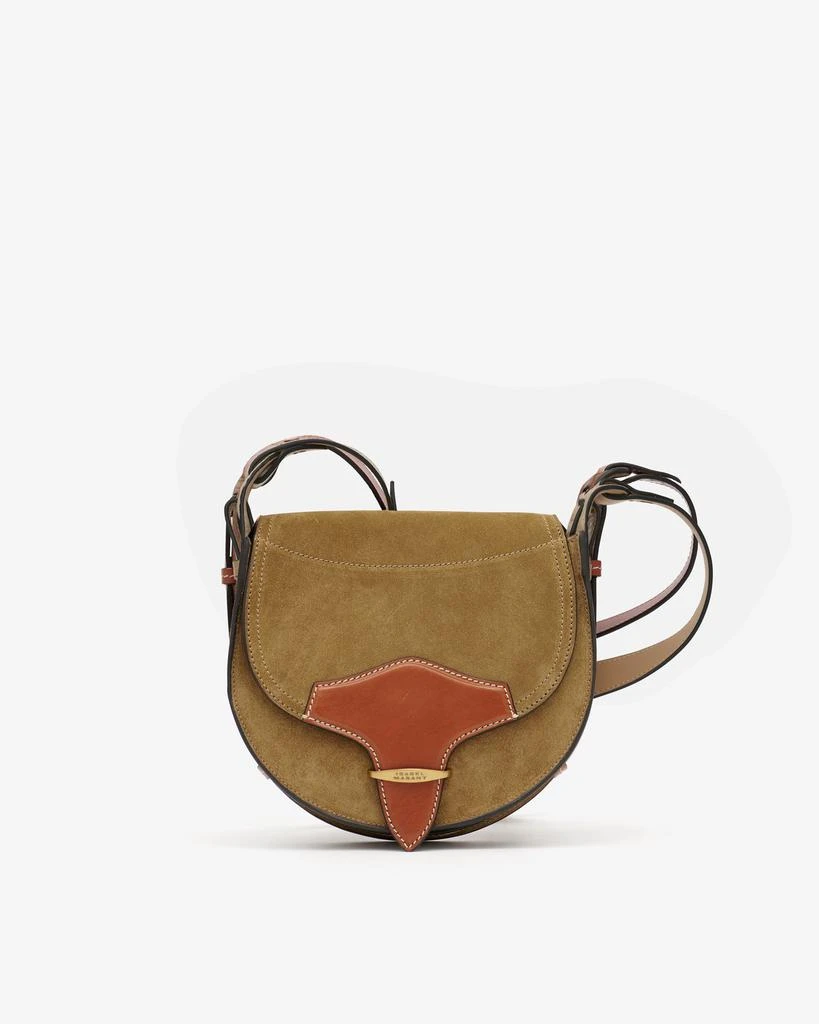 Isabel Marant ISABEL MARANT, BOTSY SMALL SATCHEL BAG - Women - Green - OneSize 1