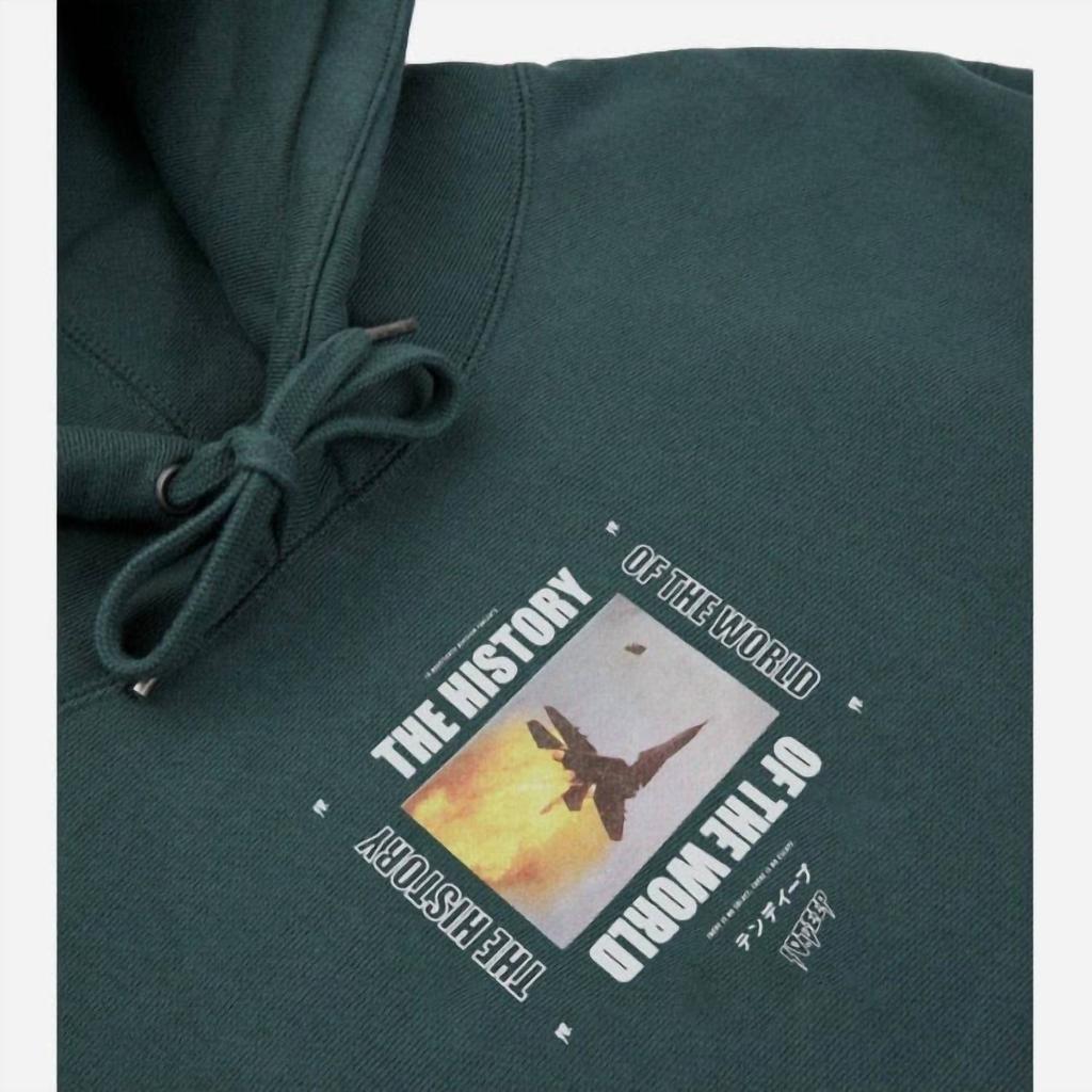 10.DEEP Mens' History Of The World Hoodie In Green