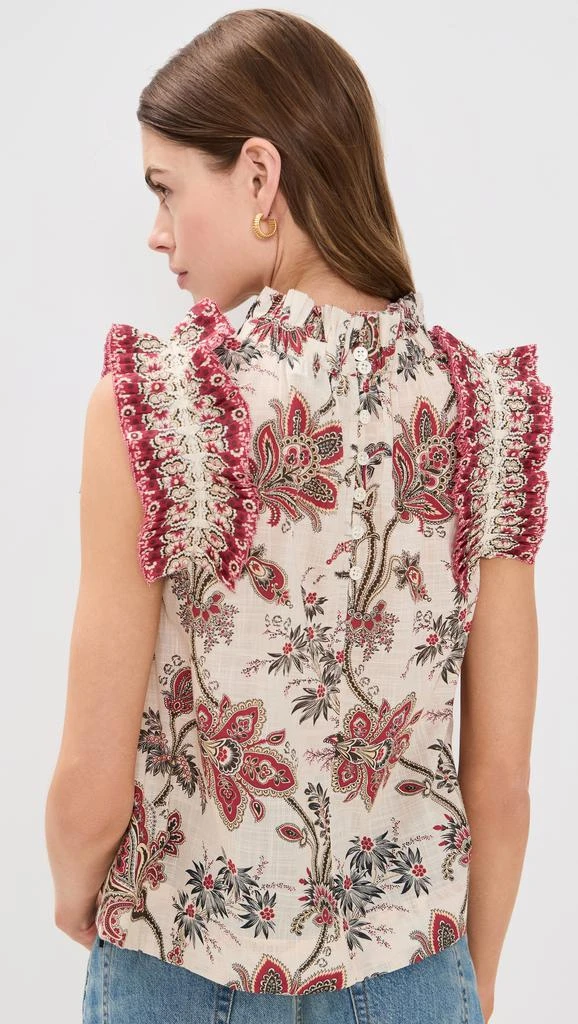 Sea Flutter Sleeve Top 2