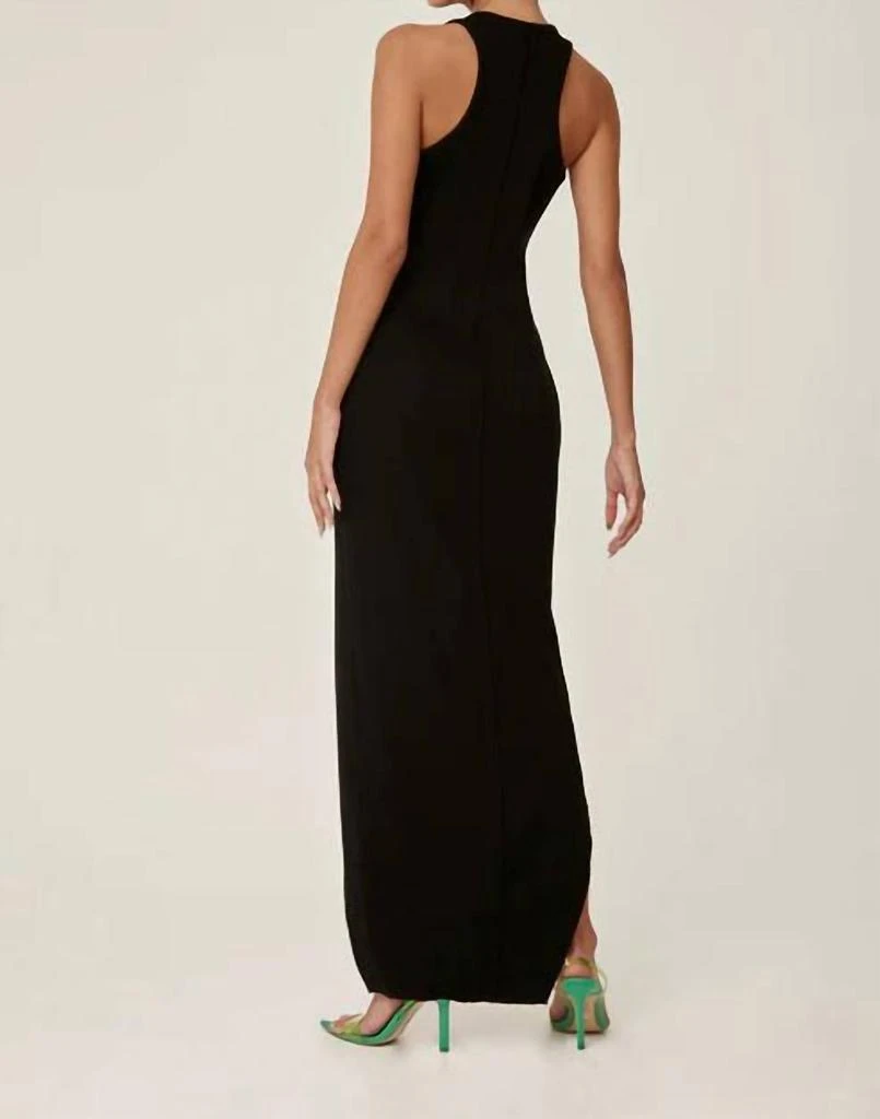 Lanston Lanston - Ribbed Asymmetrical Dress 2