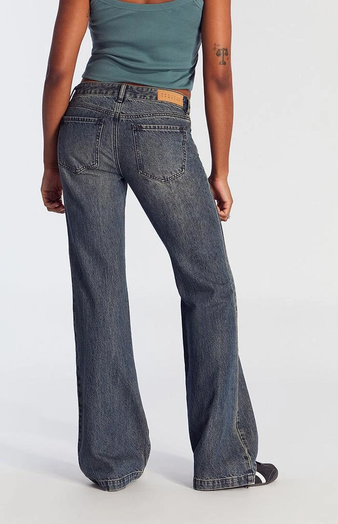 PacSun Dark Indigo Low Rise Bootcut Jeans 6