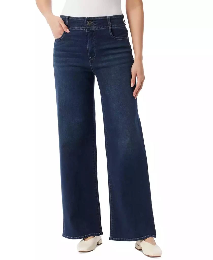 Gloria Vanderbilt Women's Shape Effect Wide-Leg Jeans 4