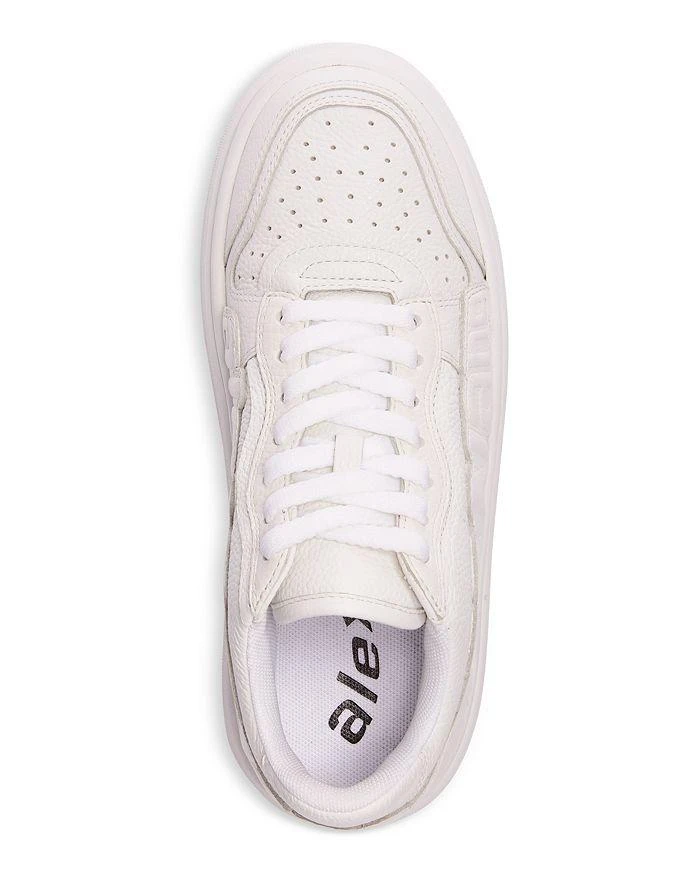 Alexander Wang Women's Cloud Platform Puff Logo Lace Up Sneakers 3