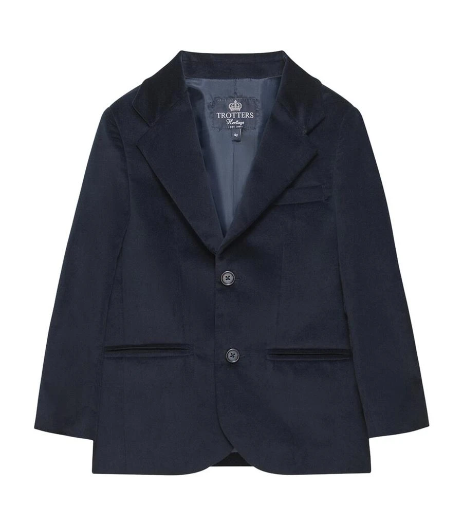 Trotters Velvet Hamish Blazer (6-11 Years) 1