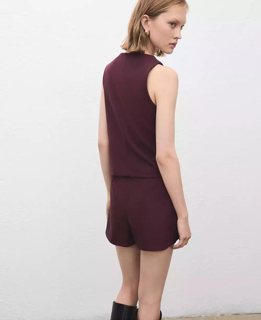 Mango Women's Buttons Suit Vest