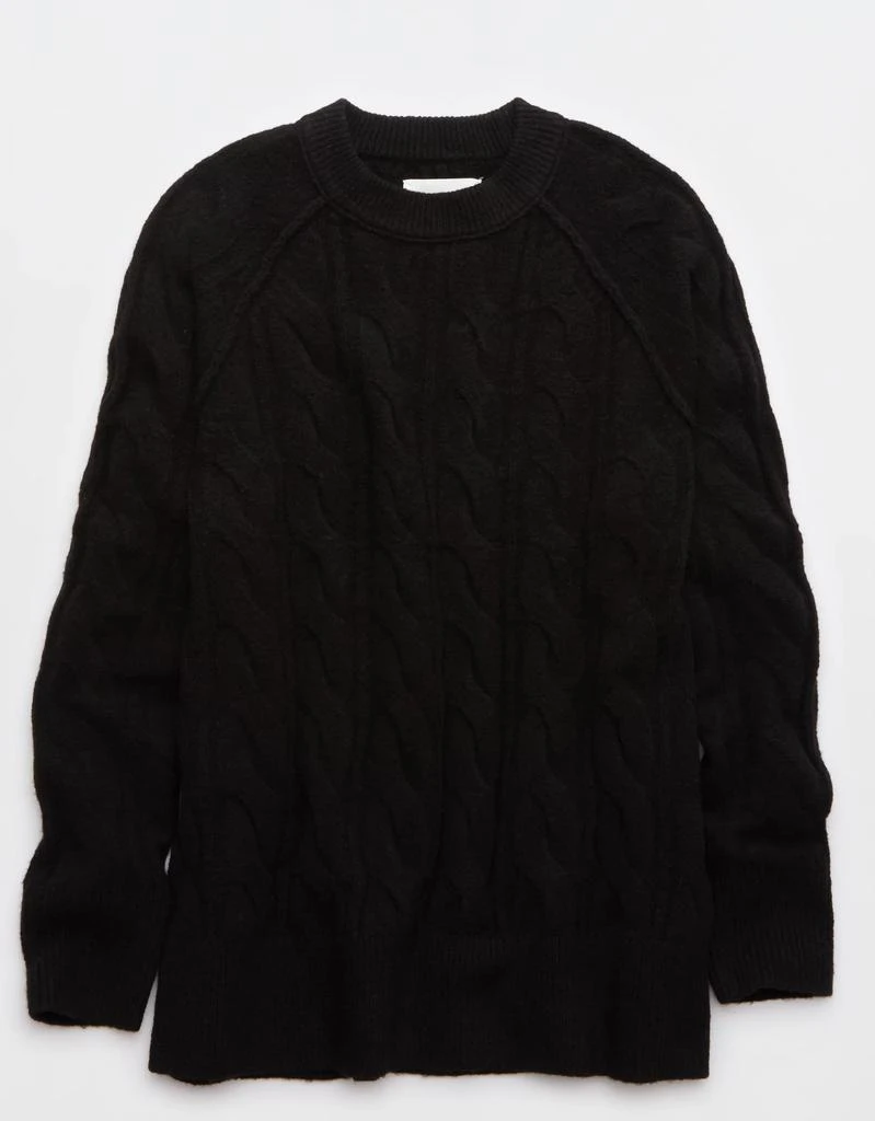 Aerie Aerie unREAL Cable Crew Sweater 3