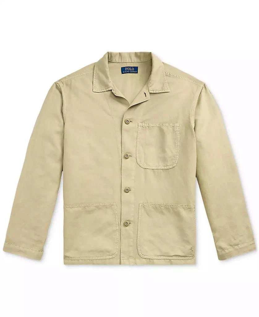Ralph Lauren Men
s Linen-Cotton Overshirt 5