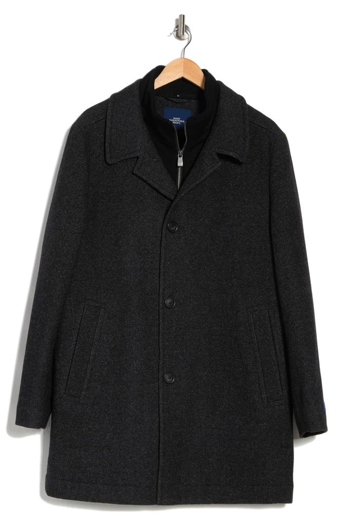 Hart Schaffner Marx Macbeth Wool Blend Single Breasted Coat 3