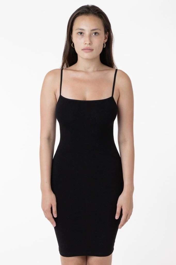 Los Angeles Apparel 83401 - Spaghetti Mid-Length Dress 8