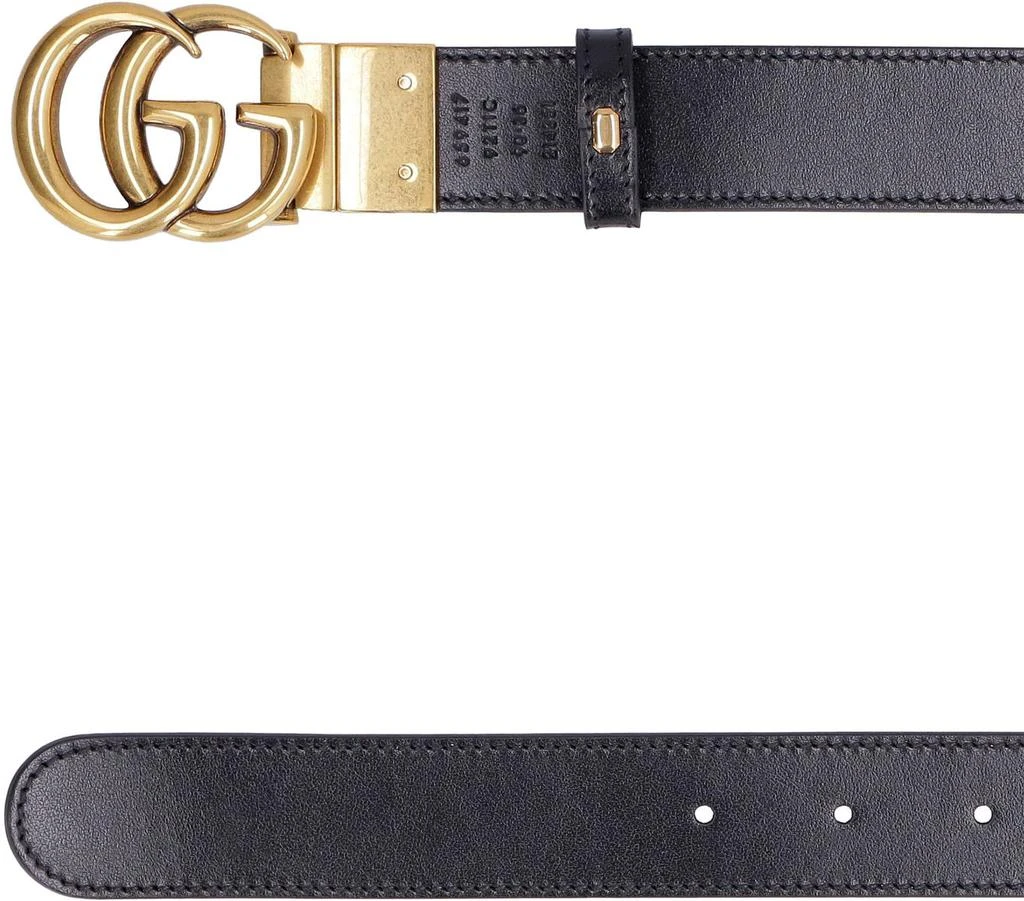 Gucci Gucci Gg Marmont Reversible Belt 4