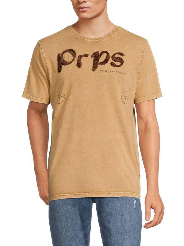 Prps Goods & Co System Textured Logo Tee 1
