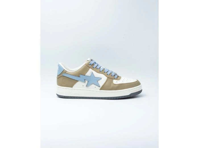 A Bathing Ape A Bathing Ape Bape Sta Low #4 Beige Sky Blue 1