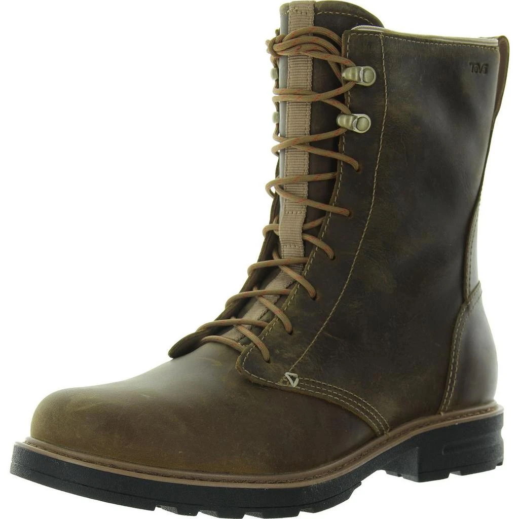 Teva Rowena Womens Leather Outdoor Mid-Calf Boots 1