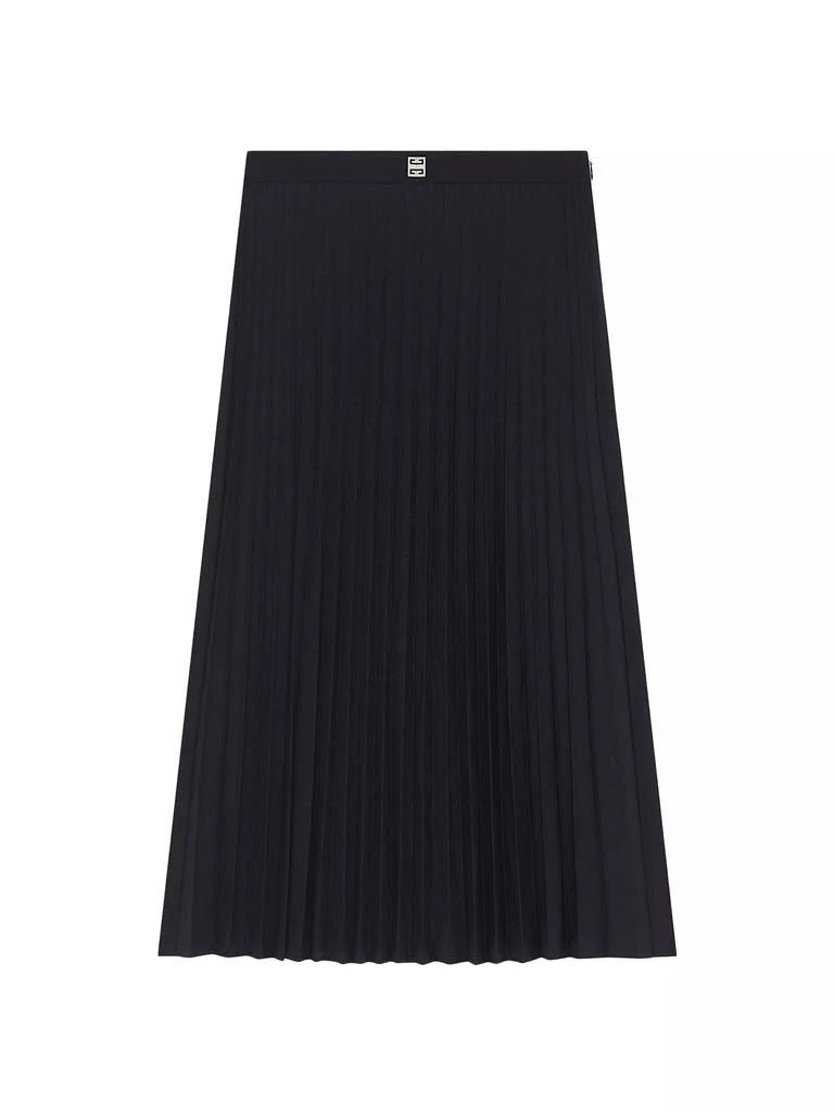 Givenchy Pleated Skirt In Wool 1