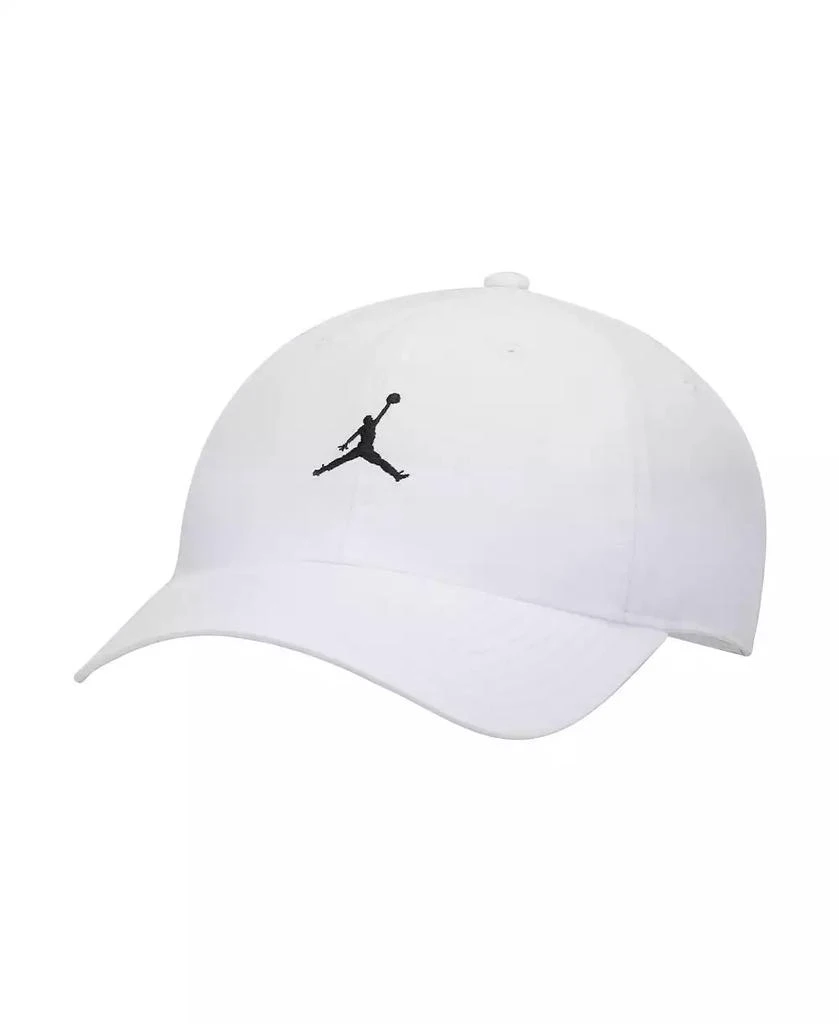 Jordan Men's White Jumpman Club Adjustable Hat 1