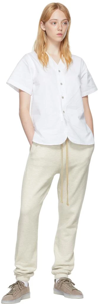 Essentials Taupe Tennis Low Sneakers 5
