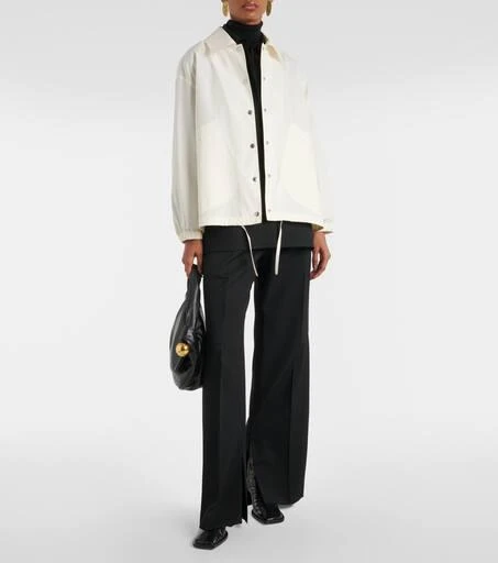 Jil Sander Logo cotton shirt jacket 2
