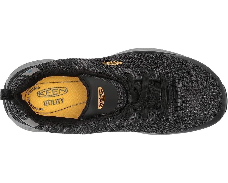 Keen Utility Sparta 1021349 Men's 11 Black Aluminum Toe ESD Work Shoes EEE4103 6