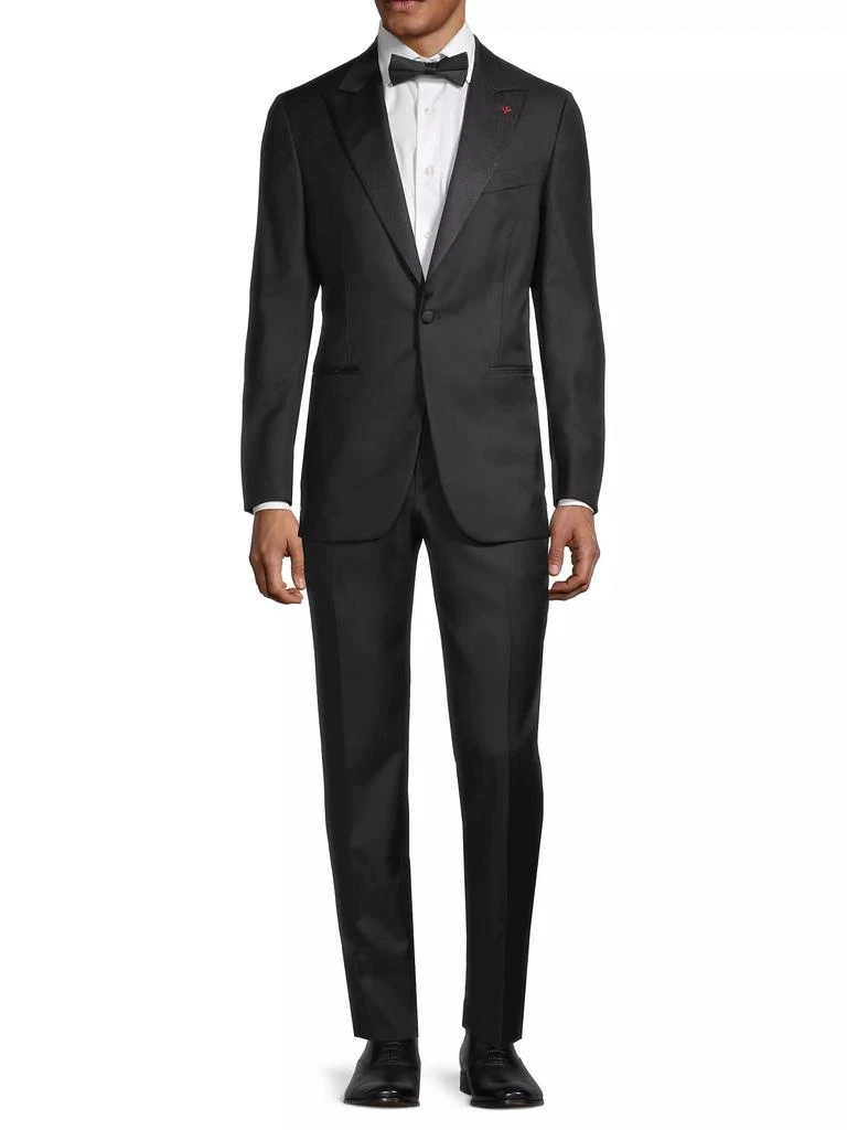 Isaia Sanita Two-Button Wool Tuxedo 3
