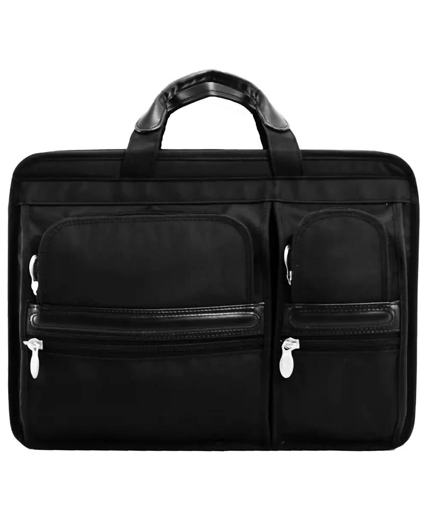 McKlein Hubbard, 15" Double Compartment Laptop Briefcase 2
